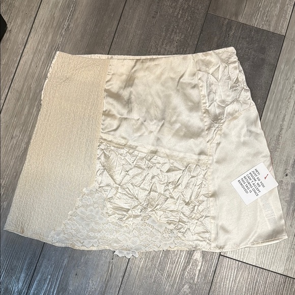 Topshop Dresses & Skirts - Elegant Cream Patchwork Skirt from Topshop Asos